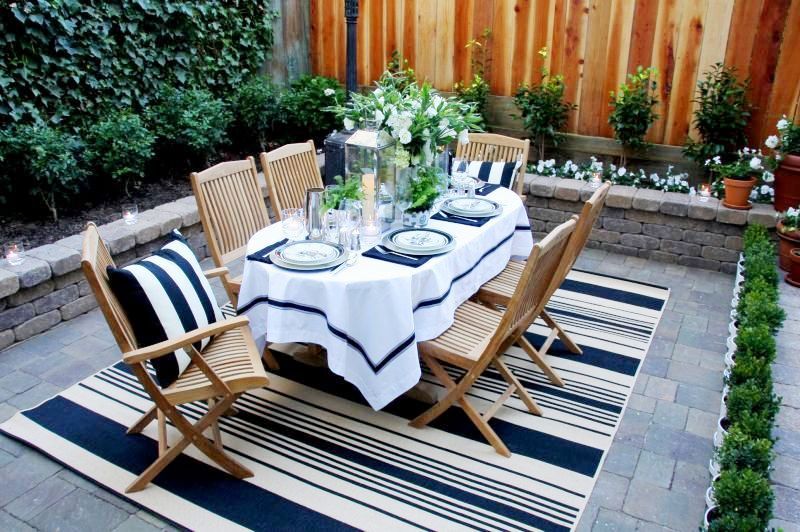 Creating a Unique Outdoor Dining Area