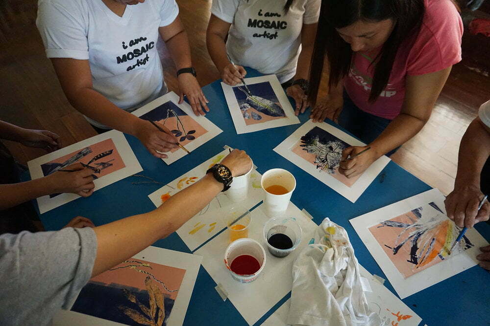 Chennai-based totally artist firm on persevering