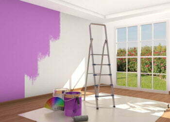Best Flat Paint to Cover Up the Old Paneling and Paint the Ceiling