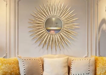Gold Mirror Wall Decor